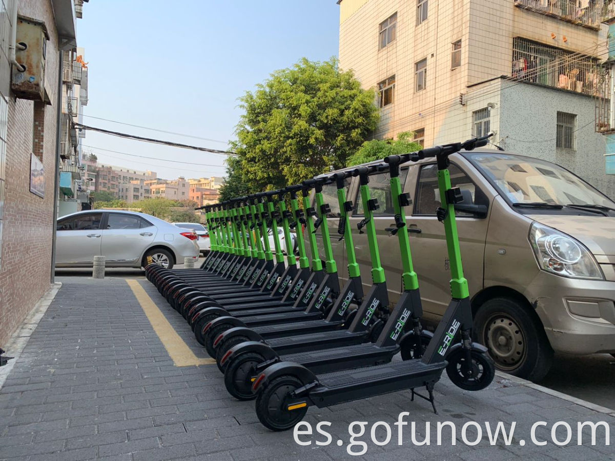 Gofunow IoT with sharing electric scooters